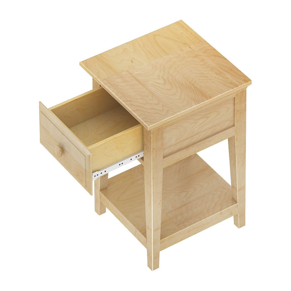 1 Drawer Night Stand with Shelf