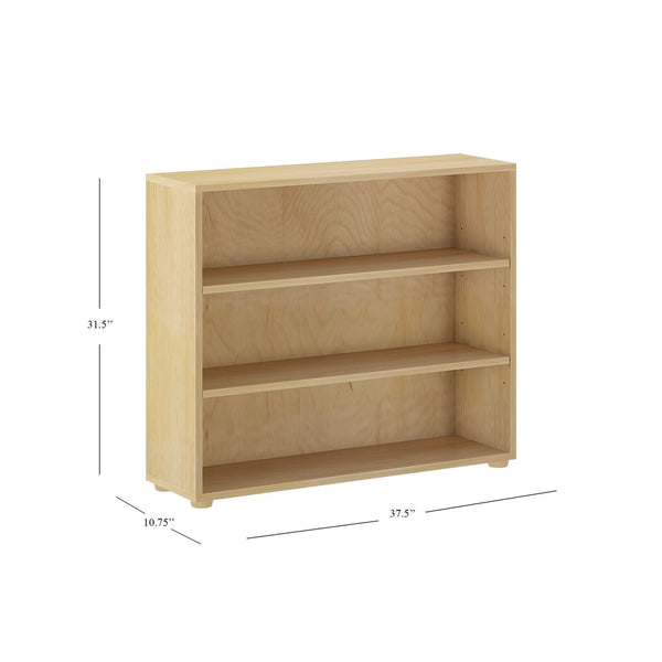 Wide 3 Shelf Bookcase