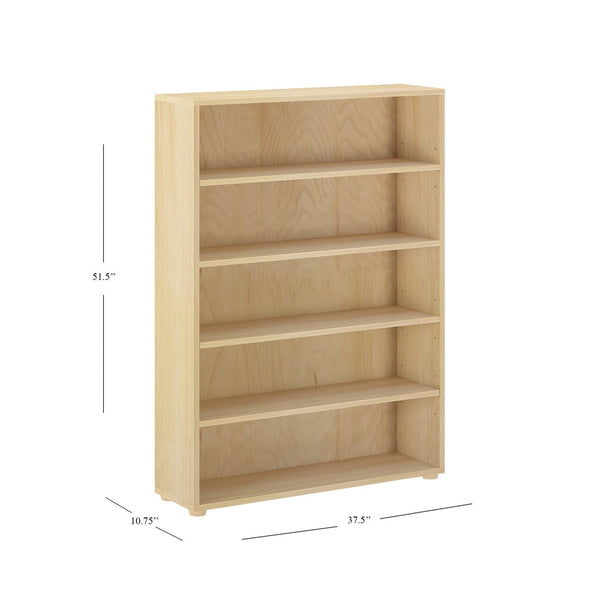 Wide 5 Shelf Bookcase