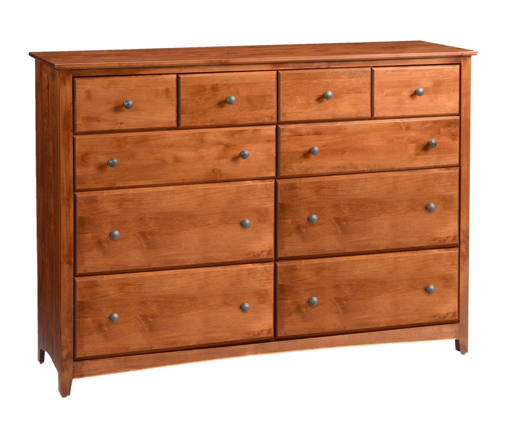 Shaker Tall 10 Drawer Dresser