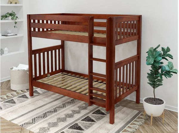 Twin High Bunk Bed with Ladder