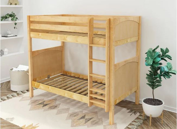 Twin High Bunk Bed with Ladder