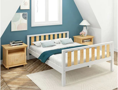 Modern Queen Low Basic Bed