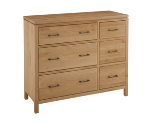 2 West 6 Drawer Combo Dresser