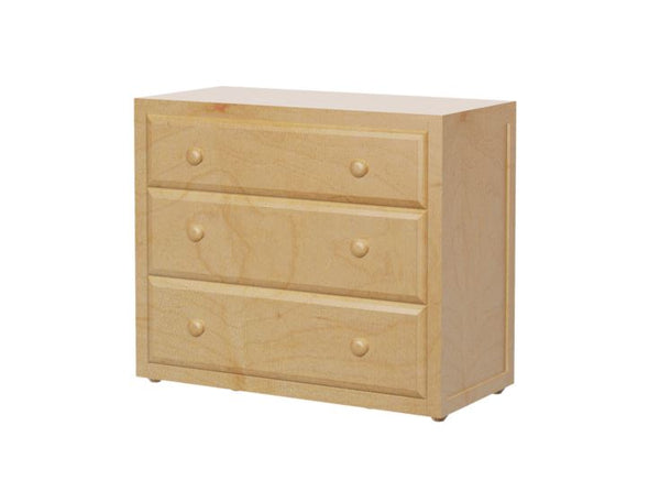 3 Drawer Wood Dresser