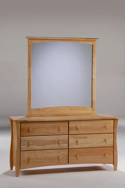 Clove 6-Drawer Dresser and Mirror